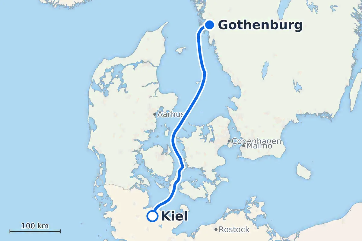 Kiel - Gothenburg